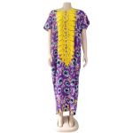 Rochie lunga etno violet