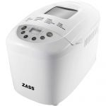 Masina de paine Zass ZBM 03, 850 W, 1500 g, 15 programe, Alb