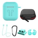 Accesorii pentru căști Apple Airpods 2 albastru deschis