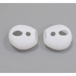 Capac din silicon pentru Apple Airpods 4 perechi alb