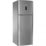 Frigider cu doua usi Hotpoint ENXTY 19222 X FW 1, 457 l, NoFrost, Control electronic, SuperFreeze, Clasa F (clasificare energetica veche Clasa A+), H 190.5 cm, Argintiu