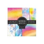 Rainbow Watercolor Scrapbook Paper Pad Vol.1 Decorative Crafts Scrapbooking Kit Collection for Card Making, Origami, Stationary, Decoupage, DIY Handma - Crafty As Ever