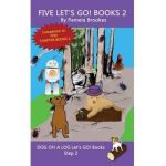 Five Let's GO! Books 2: (Step 2) Sound Out Books (systematic decodable) Help Developing Readers, including Those with Dyslexia, Learn to Read - Pamela Brookes