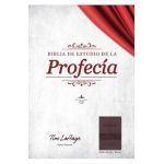 Biblia de Estudio de la Profec&#65533;a: Marr&#65533;n Con &#65533;ndice - Tim Lahaye