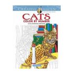 Creative Haven Cats Color by Number Coloring Book