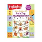 Write-On Wipe-Off Let's Try Multiplication - Highlights Learning