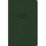 NASB Large Print Personal Size Reference Bible, Olive Leathertouch - Holman Bible Publishers