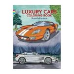Luxury Cars Coloring Book