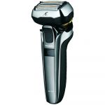 Aparat de ras Panasonic ES-LV9Q-S803, 5 lame, Cap Multi-Flex 5D, Statie curatare, Argintiu