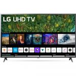 Televizor Smart LED, LG 43UP76703LB, 108 cm, Ultra HD 4K, Clasa G