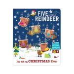 Board Book Five Little Reindeer - Make Believe Ideas Ltd