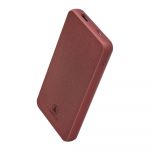 Acumulator extern Hama Fabric 10 187258, 10000 mAh, Rosu