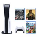 Consola PS5 Sony B Chassis 825GB, Demon'S Soul, Death Stranding Cut, Sackboy