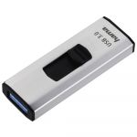 Memorie USB Hama 4Bizz, 128GB, USB 3.0, Rata transfer 90MB/s, Negru/Argintiu