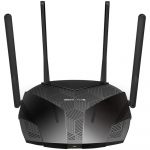 Router wireless Mercusys AX1800, Gigabit Dual Band, Negru