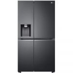 Side by Side LG GSJV91MCAE, No Frost, 635 l, Door Cooling, LINEARCooling, UVnano, FRESHBalancer, LG ThinQ, Dozator apa, H 179 cm, Argintiu, Clasa E