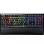 Tastatura Gaming Razer Ornata V2, Iluminare Chroma RGB, USB, Tehnologie hibrida, Negru