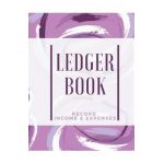 Ledger Book: Record Income & Expenses: Simple Money Management Large Size (8,5 x 11): Record Income & Expenses - Adil Daisy