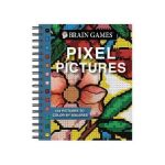 Brain Games - Pixel Pictures: 104 Pictures to Color by Squares - Publications International Ltd