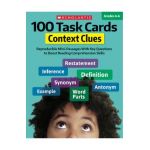 100 Task Cards: Context Clues: Reproducible Mini-Passages with Key Questions to Boost Reading Comprehension Skills - Justin Mccory Martin
