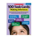 100 Task Cards: Making Inferences: Reproducible Mini-Passages with Key Questions to Boost Reading Comprehension Skills - Justin Mccory Martin