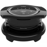 Accesoriu pentru prajit Tefal Cook4Me Extra Crisp Lid EY150830, 1300 W, 4 programe de gatire, Temperatura ajustabila, Negru