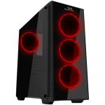 Carcasa Redragon Sidewipe Pro, Mid-Tower, fara sursa, ATX, Negru