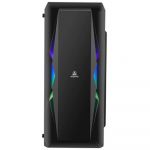 Carcasa Segotep Snake, Mid-Tower, fara sursa, ATX, Negru