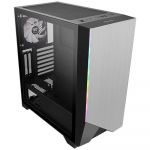 Carcasa Thermaltake H550, ARGB , Middle Tower, ATX, fara sursa, Argintiu