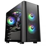 Carcasa Thermaltake V150, Mini Tower, fara sursa, mATX, Negru