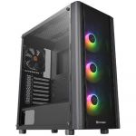 Carcasa Thermaltake V250, ARGB, Mid-Tower, fara sursa, ATX, Negru