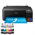 Imprimanta inkjet color Epson L1250 C11CJ71402, A4, USB, Wi-Fi, Duplex Manual, Negru