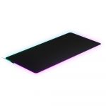 Mousepad Gaming SteelSeries QcK Prism Cloth XL, Iluminare RGB, Negru