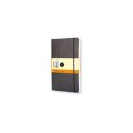 Moleskine Soft Cover Pocket Ruled Notebook Black -