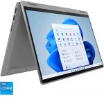 Laptop 2 in 1 Lenovo IdeaPad Flex 5 14ITL05, Intel Core i5-1135G7, 14", Full HD, 8GB, 512GB SSD, Intel Iris Xe Graphics, Windows 11 Home, Platinum Grey