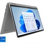 Laptop 2 in 1 Lenovo IdeaPad Flex 5 14ITL05, Intel Core i7-1165G7, 14", Full HD, 8GB, 512GB SSD, Intel Iris Xe Graphics, Windows 11 Home, Platinum Grey