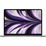 Laptop Apple MacBook Air 13.6" Retina, Apple M2, 8GB, SSD 256GB, Apple M2 GPU, macOS Monterey, Space Gray, RO KB