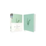 Niv, Journal the Word Bible, Double-Column, Cloth Over Board, Teal, Red Letter Edition, Comfort Print: Reflect, Take Notes, or Create Art Next to Your - Zondervan