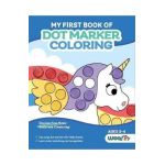 My First Book of Dot Marker Coloring: (Preschool Prep; Dot Marker Coloring Sheets with Turtles, Planets, and More) (Ages 2 - 4) - Woo! Jr. Kids Activities