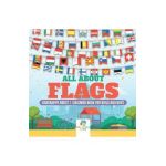 All About Flags Geography Boost Coloring Book for Girls and Boys - Educando Kids