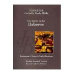 The Letter to the Hebrews (2nd Ed.): Ignatius Catholic Study Bible - Scott Hahn