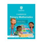 Cambridge Primary Mathematics Learner's Book 1 with Digital Access (1 Year) - Cherri Moseley