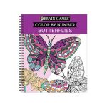 Brain Games - Color by Number: Butterflies - New Seasons