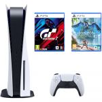 Consola PS5 SONY B Chassis 825GB, Gran Turismo 7, Horizon Forbidden West