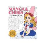 Manga & Chibis Coloring Book: Color Your Way Through Cute and Cool Manga, Anime, and Chibi Art! - Walter Foster Creative Team