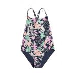 Roxy costum de baie dintr-o bucată pentru copii ILACABO SPORTY culoarea negru