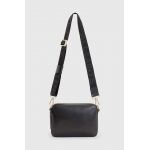 AllSaints poseta de piele LUCILE CROSSBODY culoarea negru, WB547Z