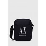 Armani Exchange borseta culoarea albastru marin, 952337 CC124