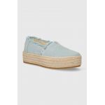 Toms espadrile Valencia cu platforma, 10019798