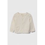 zippy cardigan bebe culoarea bej, light